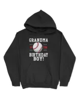 Grandma Of The Birthday Boy Baseball Matching Family Party