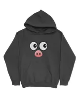 Pig Face Costume Funny Simple Lazy Halloween Costume