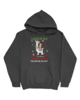 This Is My Christmas Pajama Xmas Family Funny Llama