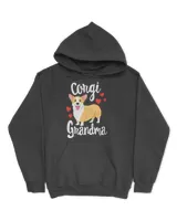 Corgi 2Women Girls Puppy Lover Dog Grandma Gift