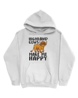 Funny Highland Cow Gift Men Women Cute Scottish Cow Lover