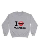 I Love Vampires Funny Bat Bloodsucker Vamp