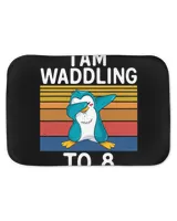 Penguins Lover I am Waddling to 8 Years 8 Birthday