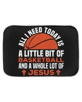 Basketball Gift and Jesus Religious Christian