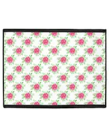 Floral Fabric Mat