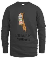 Book Funny Giraffe Holding a Stack of BooksReading Is My SuperpowerBook Lover Gift Phones Cases Anbooked