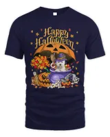 Halloween Autumn Witch West Highland White Terrier