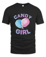 Cotton Candy Girl Cute Fun Girls Juniors Women Ages 3 to 63 T-Shirt