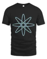 Atomic Age - Nuclear Atom Motif T-Shirt