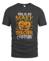 Halloween This is My Scary Teacher Costume 108 Pumpkin