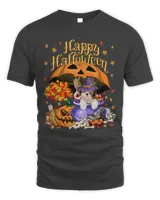 Halloween Autumn Witch Shih Tzu