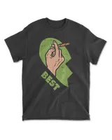 Best Buds Weed Matching Couple Shirt Joint Stoner Friends
