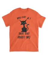 My Cat And I Talk Cat T-Shirt