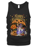 Halloween Autumn Witch Shih Tzu