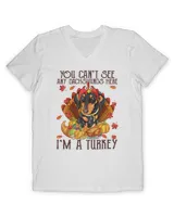 Dachshund Turkey Funny Thanksgiving Maple Leaves