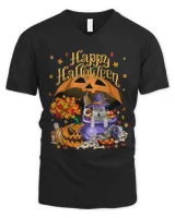 Halloween Witch Pocket Wolf Inside