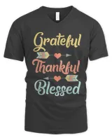 Grateful Thankful Blessed Cool Thanksgiving Day Gift