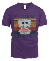 Eff You See Kay Why Oh You Elephant Funny T-Shirt