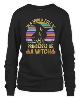 Halloween Vintage In A World Full Of Princesses Be A Witch Halloween 280 Pumpkin