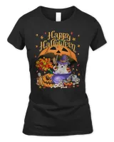 Halloween Autumn Witch Maltese