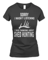 Whitetail Deer Antler Shed Hunting - Funny Design T-Shirt
