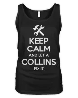 COLLINS Funny Surname Birthday Family Tree Reunion Gift Idea T-Shirt