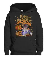 Halloween Autumn Witch Shih Tzu