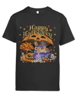 Halloween Autumn Witch Pekingese