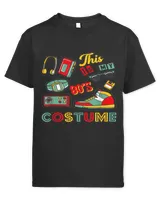 This Is My 80s Costume Shirt 1980s Halloween Retro Vintage