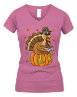 Thanksgiving Turkey Gamer Pumpkin