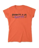 Shawty A Lil Batty Halloween Funny