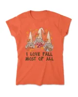 Gnomes I Love Fall Most Maple Leaves Apples Pumpkins Funny