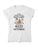 Lady Who Loves Cats Born In October