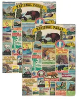 Nationnal Parks Plush Blanket (Printed in the EU)