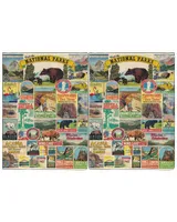 Nationnal Parks Plush Blanket (Printed in the EU)