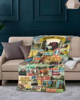 National Parks - Couch Blanket (Printed in the EU)