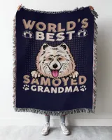 Samoyed Dog - World's Best Samoyed Grandma