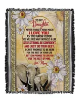To My Daughter Elephant Love You For The Rest