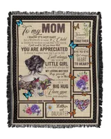 Best Gift For Mom Woven Blankets