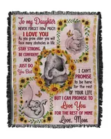 To My Daughter Elephant I Love You