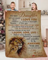 Gift For Daughter Lion Mon and Daughter FamilyTo My Daughter