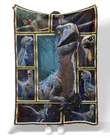 Velociraptor Blanket