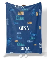 Gina Custom Name Blanket
