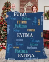 Fatima Custom Name Blanket