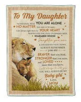 To My Daughter Mom Lion
