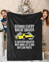 Funny Husband Driver Great Wife Racing Car Parts G Body Race Premium T-Shirt