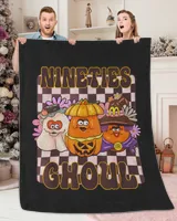 Nineties Ghoul Boo Pumpkin Boo Crew Funny Halloween Long Sleeve Tank Tops Hoodies