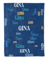 Gina Custom Name Blanket