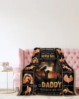 Father's Day Gifts, To My Dad Papa Pop Daddy Quilt Fleece Blanket