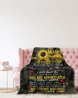 Dear Mama Quilt Fleece Blanket Bundle